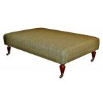 Large Harris Tweed Footstool